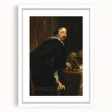 Baroque Portrait of a Gentleman with Globe - Classic Art Prints