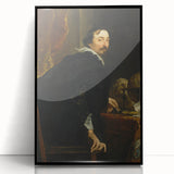 Baroque Portrait of a Gentleman with Globe - Classic Art Prints
