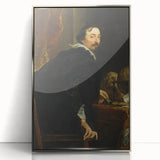 Baroque Portrait of a Gentleman with Globe - Classic Art Prints