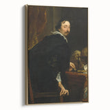 Baroque Portrait of a Gentleman with Globe - Classic Art Prints