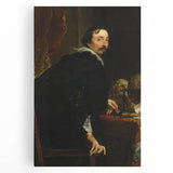 Baroque Portrait of a Gentleman with Globe - Classic Art Prints