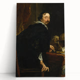 Baroque Portrait of a Gentleman with Globe - Classic Art Prints