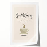 Extra large rolled canvas featuring a floral art design in pastel shades, ideal for dining room wall decor.