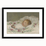 László Mednyánszky's Dead Nephew's Head - Somber Realist Art Print