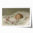László Mednyánszky's Dead Nephew's Head - Somber Realist Art Print
