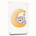 Sleeping Koala on Moon Kids Room Print - Nursery Wall Art