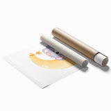 Sleeping Koala on Moon Kids Room Print - Nursery Wall Art