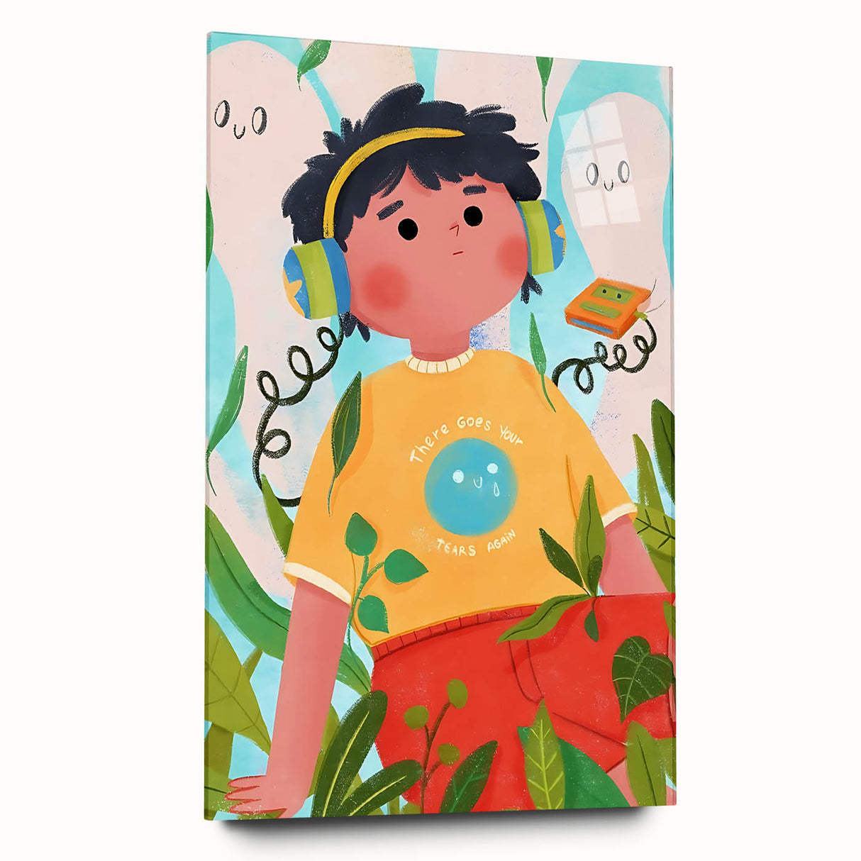 Dreamy Music Escape – Boys Room Wall Art