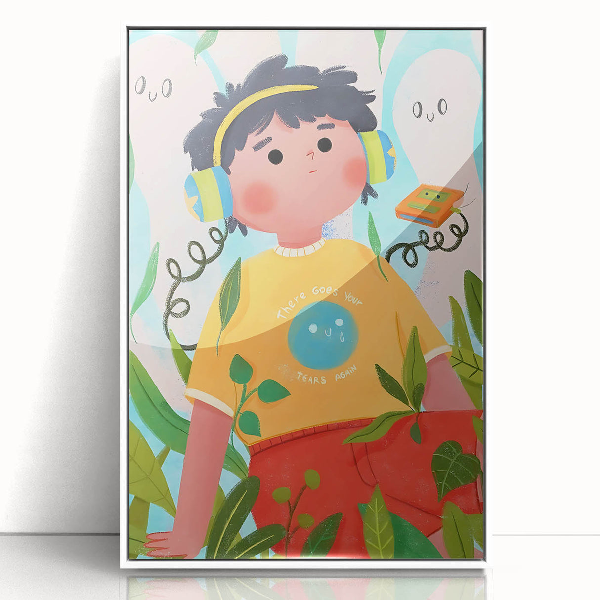 Dreamy Music Escape – Boys Room Wall Art