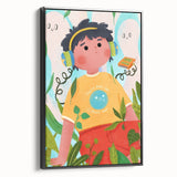 Dreamy Music Escape – Boys Room Wall Art