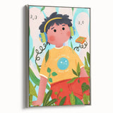 Dreamy Music Escape – Boys Room Wall Art