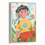 Dreamy Music Escape – Boys Room Wall Art