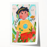 Dreamy Music Escape – Boys Room Wall Art