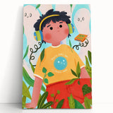 Dreamy Music Escape – Boys Room Wall Art