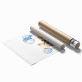 Teddy Bears in Car Nursery Wall Art – Baby Room & Kids Decor