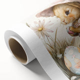 Easter Bunny - Kids Room Wall Art Canvas and Framed Options