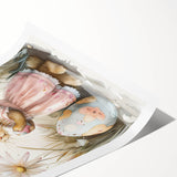 Easter Bunny - Kids Room Wall Art Canvas and Framed Options