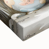 Easter Bunny - Kids Room Wall Art Canvas and Framed Options