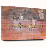 Abstract Modern Art of Arab Townscape – Modern Wall Art for Trendy Homes