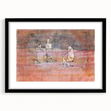 Abstract Modern Art of Arab Townscape – Modern Wall Art for Trendy Homes