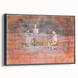 Abstract Modern Art of Arab Townscape – Modern Wall Art for Trendy Homes