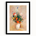 Modern Wall Art – Odilon Redon’s "Vase of Flowers (Pink Background)"