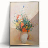 Modern Wall Art – Odilon Redon’s "Vase of Flowers (Pink Background)"
