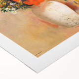 Modern Wall Art – Odilon Redon’s "Vase of Flowers (Pink Background)"