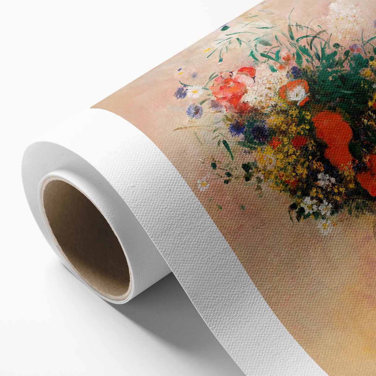 Modern Wall Art – Odilon Redon’s "Vase of Flowers (Pink Background)"