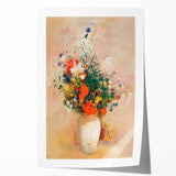 Modern Wall Art – Odilon Redon’s "Vase of Flowers (Pink Background)"