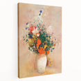 Modern Wall Art – Odilon Redon’s "Vase of Flowers (Pink Background)"