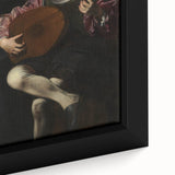 Baroque Portrait of Musician with Lute - Historical Art Prints