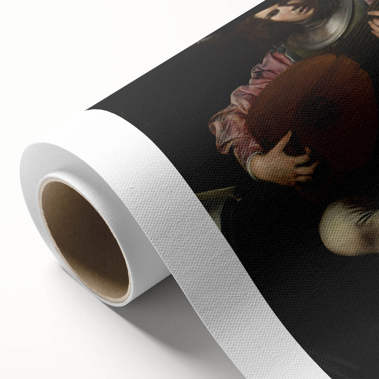 Baroque Portrait of Musician with Lute - Historical Art Prints