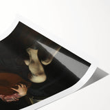 Baroque Portrait of Musician with Lute - Historical Art Prints