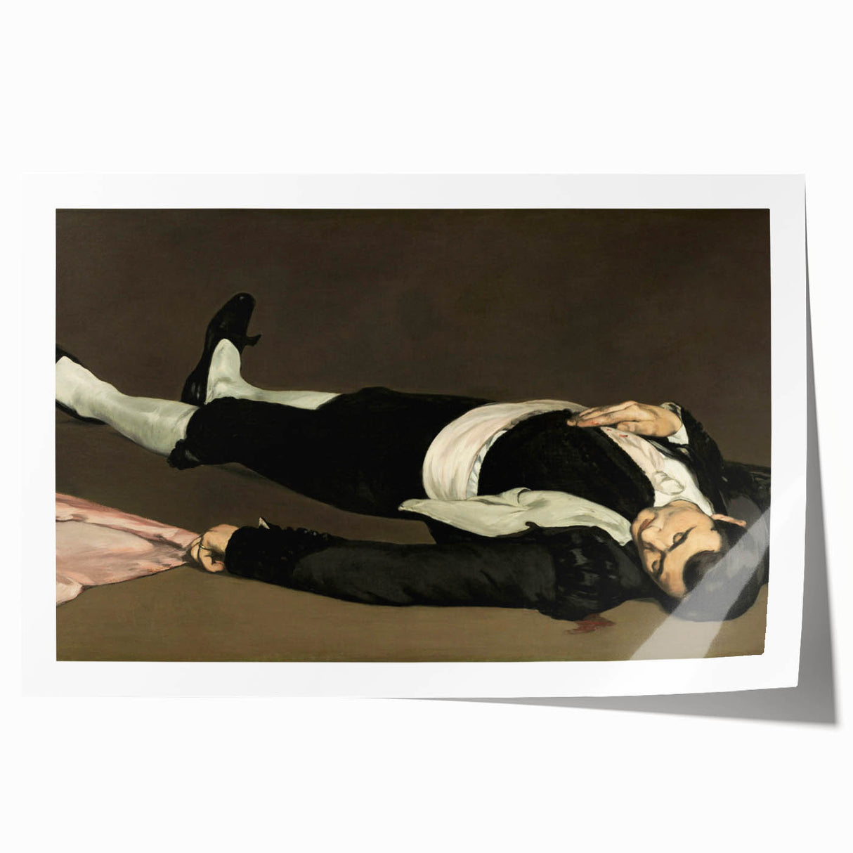 Édouard Manet's Dead Toreador - Realist Art Print of Spanish Matador