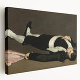 Édouard Manet's Dead Toreador - Realist Art Print of Spanish Matador