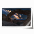 Stunning landscape rolled print showcasing vibrant canyons under a clear blue sky, ideal for home or office decor, emphasizing natural beauty and tranquility.