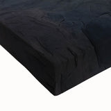 Close-up of a vibrant stretched canvas artwork depicting colorful canyons, showcasing intricate textures and rich hues, ideal for home decor or art enthusiasts.