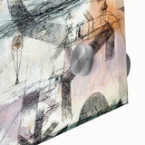 Modern Wall Art – Abstract Airy Landscape with Soft Pastel Accents