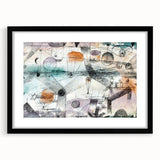 Modern Wall Art – Abstract Airy Landscape with Soft Pastel Accents
