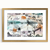 Modern Wall Art – Abstract Airy Landscape with Soft Pastel Accents