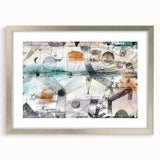 Modern Wall Art – Abstract Airy Landscape with Soft Pastel Accents