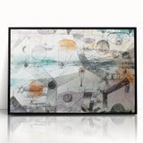 Modern Wall Art – Abstract Airy Landscape with Soft Pastel Accents