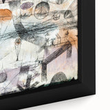 Modern Wall Art – Abstract Airy Landscape with Soft Pastel Accents