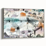 Modern Wall Art – Abstract Airy Landscape with Soft Pastel Accents