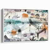 Modern Wall Art – Abstract Airy Landscape with Soft Pastel Accents