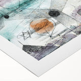 Modern Wall Art – Abstract Airy Landscape with Soft Pastel Accents