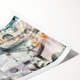 Modern Wall Art – Abstract Airy Landscape with Soft Pastel Accents