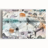 Modern Wall Art – Abstract Airy Landscape with Soft Pastel Accents