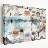 Modern Wall Art – Abstract Airy Landscape with Soft Pastel Accents